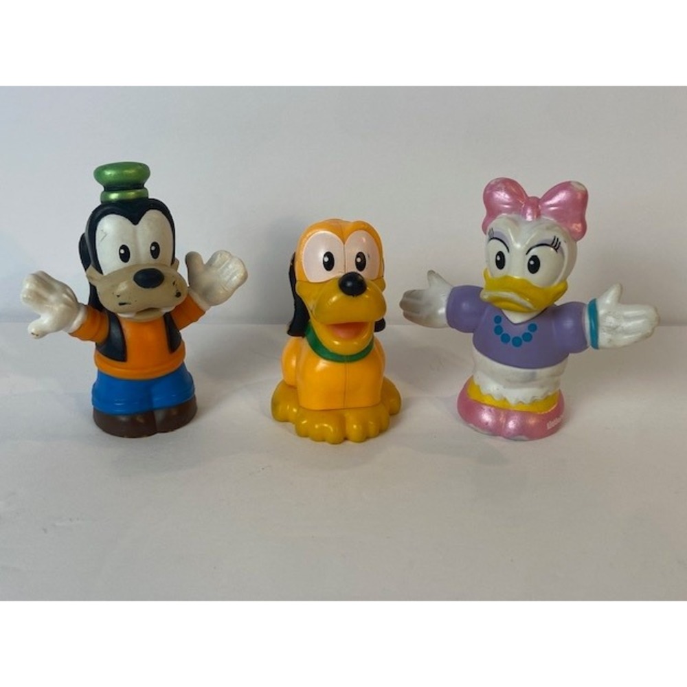 Fisher-Price Little People Disney Mickey and Friends Goofy Pluto Daisy Duck Lot